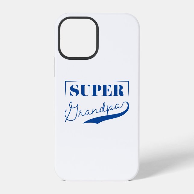 Super Opa iPhone Hülle (Rückseite)