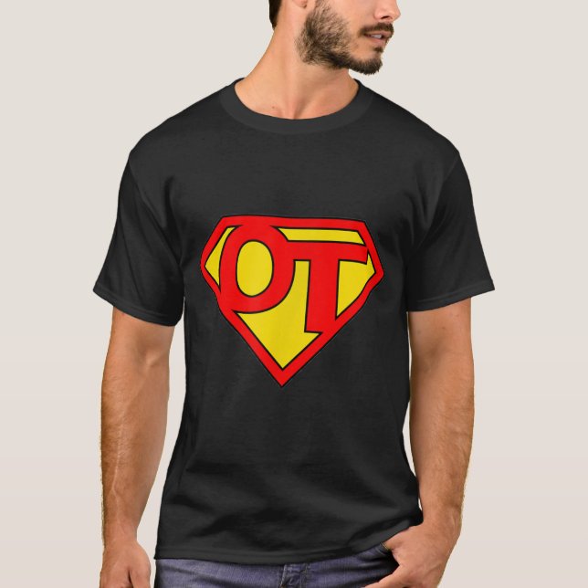 Super OT - Arbeitstherapie T-Shirt (Vorderseite)