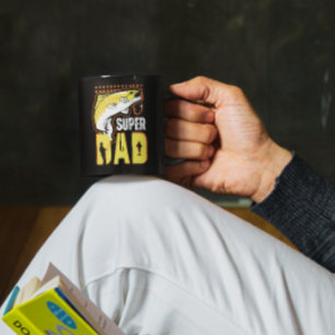 Super Papa Angelim Geschenk zum Vatertag Geschenk Tasse