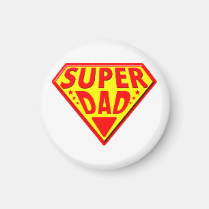 Super Papa - Frohen Vatertag Magnet