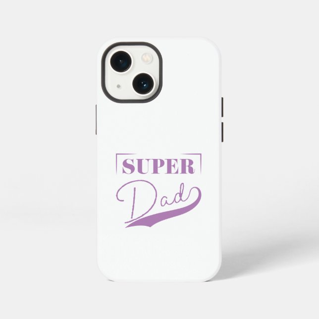 Super Papa iPhone Hülle (Rückseite)