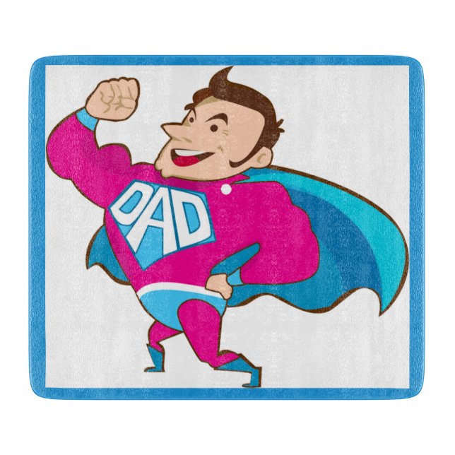 SUPER PAPA SCHNEIDEBRETT (Vorderseite)