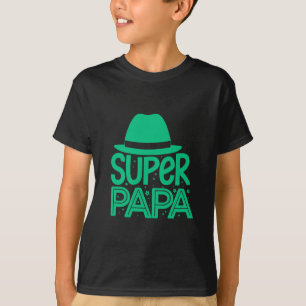 Super Papa, Superhero Vater T-Shirt