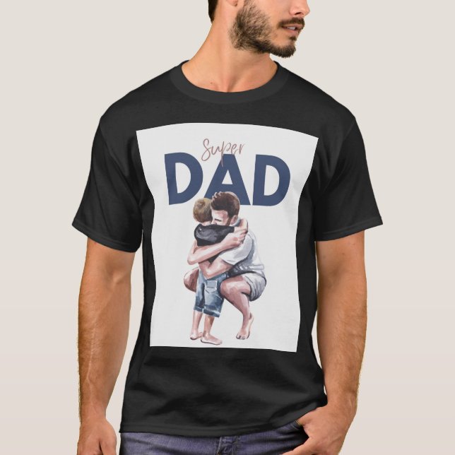 Super Papa T-Shirt (Vorderseite)