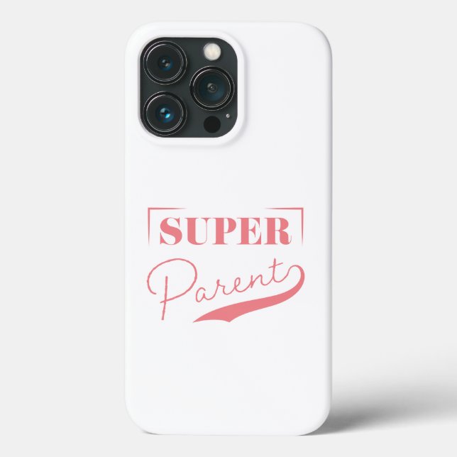 Super Parent Case-Mate iPhone Hülle (Rückseite)
