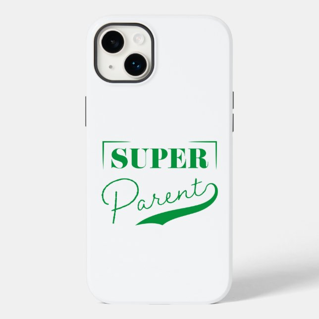 Super Parent Case-Mate iPhone Hülle (Rückseite)