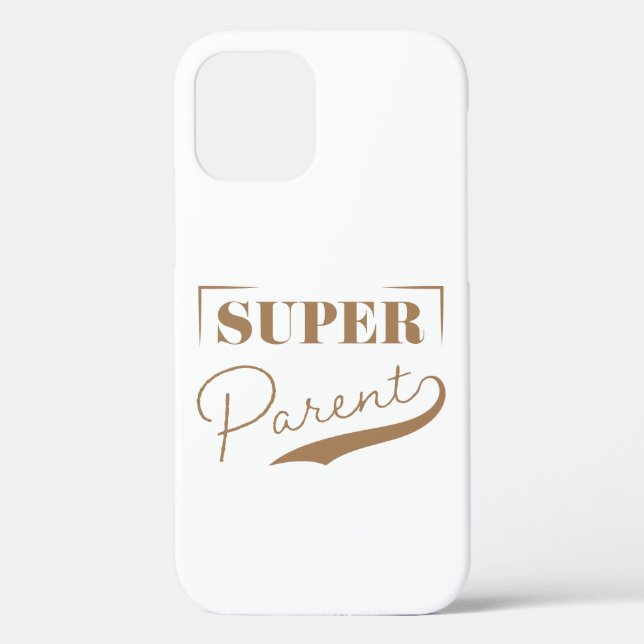 Super Parent Case-Mate iPhone Hülle (Rückseite)