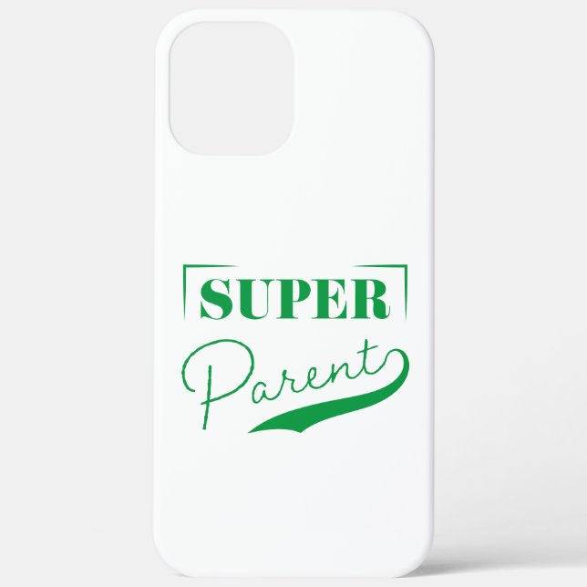 Super Parent Case-Mate iPhone Hülle (Rückseite)