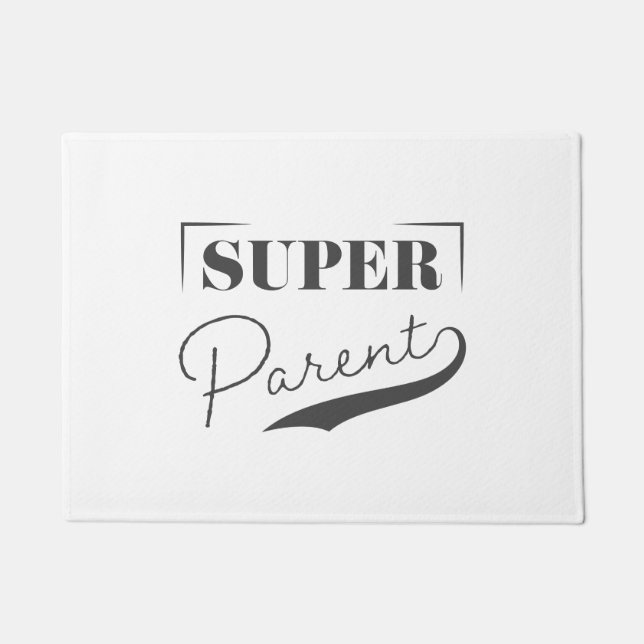 Super Parent Door Mat Fußmatte (Vorderseite)