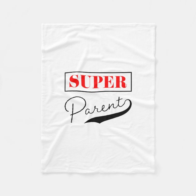 Super Parent Fleecedecke (Vorderseite)