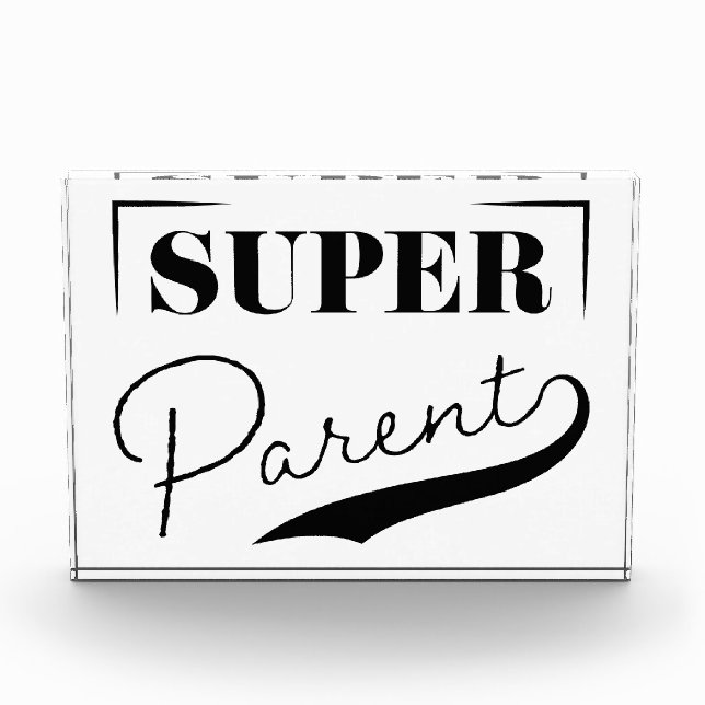 Super Parent Fotoblock (Vorderseite)