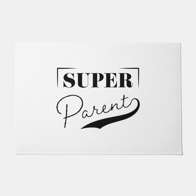 Super Parent Fußmatte (Vorderseite)