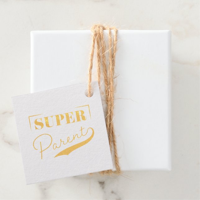 Super Parent Geschenkanhänger (Mit Box)