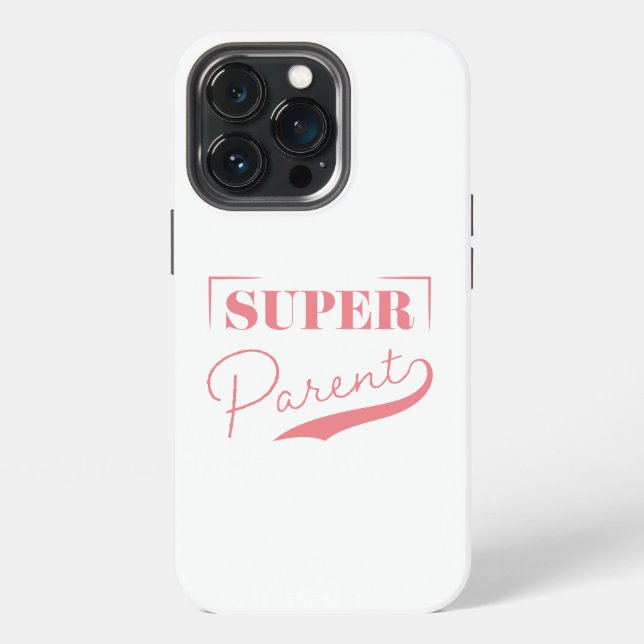 Super Parent iPhone Hülle (Hinten)