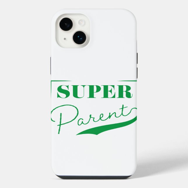 Super Parent iPhone Hülle (Rückseite)
