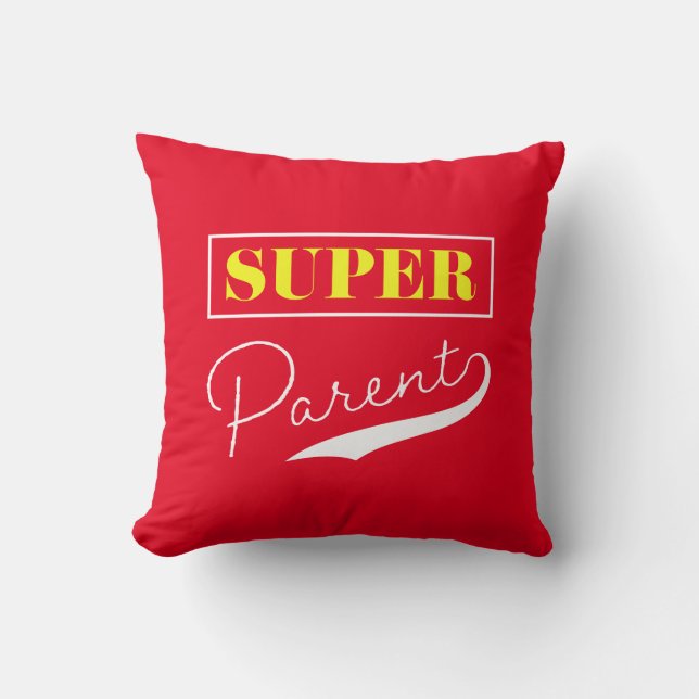 Super Parent Kissen (Vorderseite)