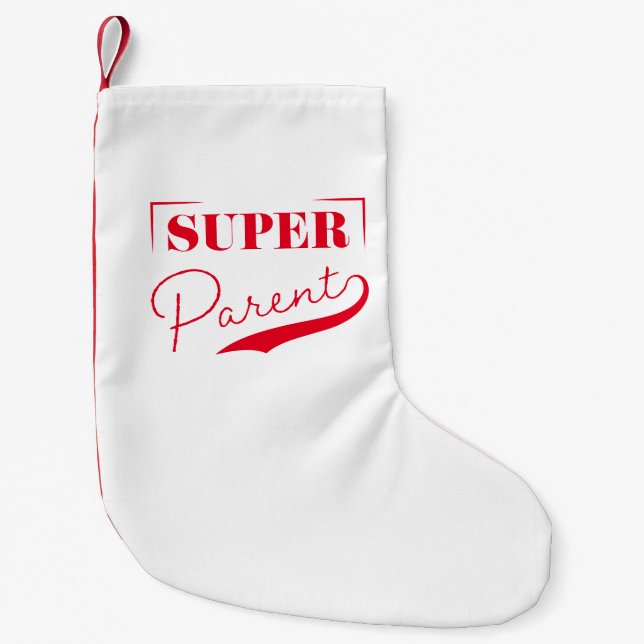 Super Parent Kleiner Weihnachtsstrumpf (Vorderseite)