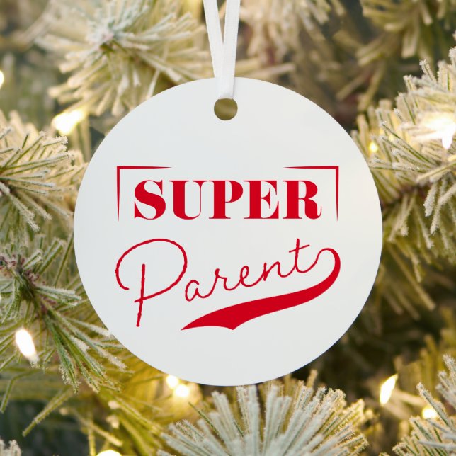 Super Parent Ornament Aus Metall (InSitu)