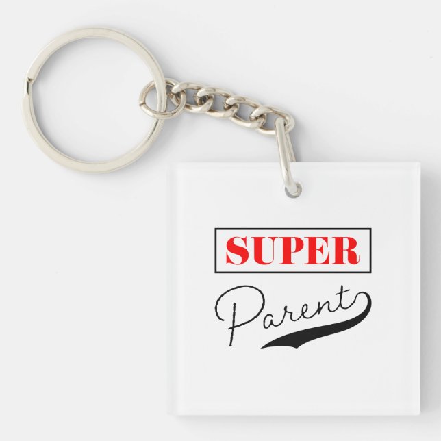 Super Parent Schlüsselanhänger (Vorderseite)