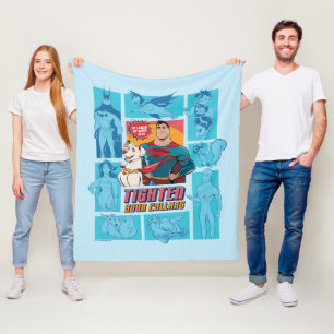 Super-Pets & Justice League - straffen Sie Ihre Co Fleecedecke