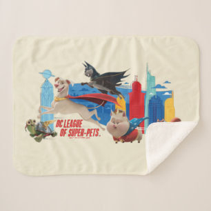 Super-Pets Patrolling Metropolis Sherpadecke