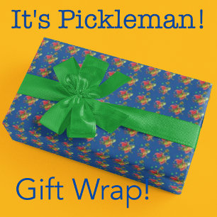 Super Pickleman Red Green Geschenkpapier