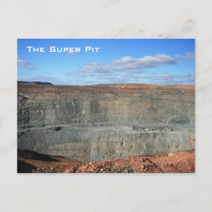 Super Pit, Kalgoorlie, Australien - Postcard Postkarte