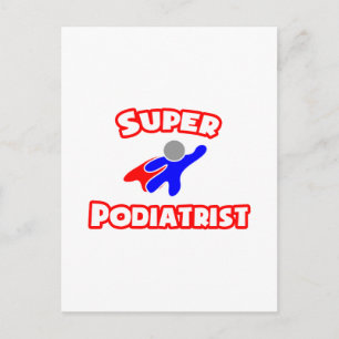 Super Podiatrist Postkarte