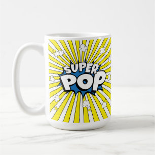 SUPER POP! Quirky lustige Comic-Book-Pop-Art-Worts Kaffeetasse