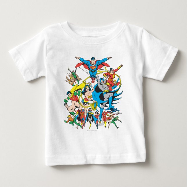 Super Power™ Kollektion 4 Baby T-shirt (Vorderseite)