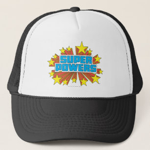 Super Power™ Logo Blue Truckerkappe