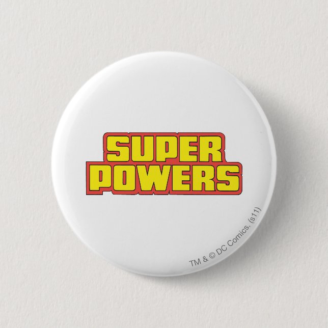Super-Power™-Logo Button (Vorderseite)