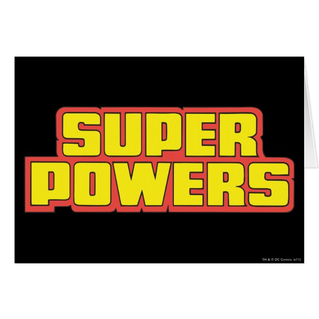 Super Power™ Logo-Gelb (Vorderseite (Horizontal))