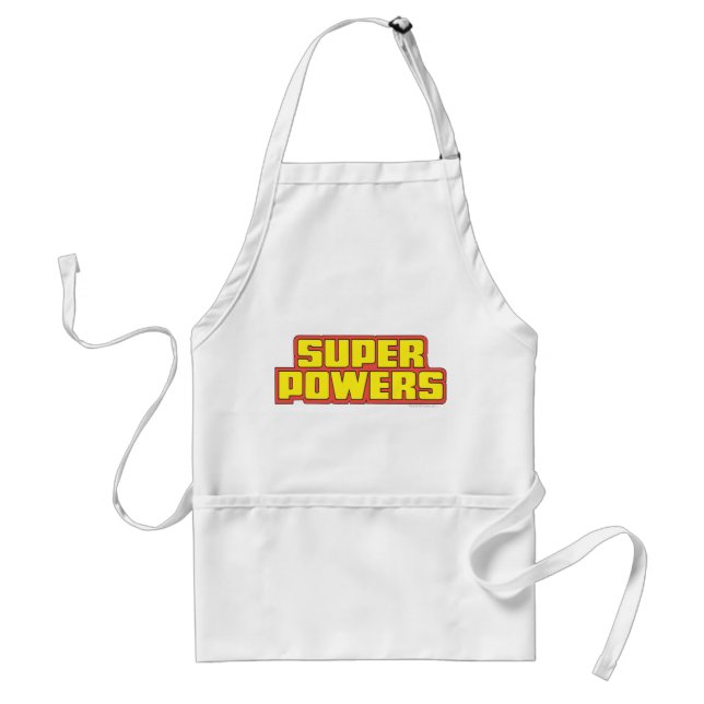 Super Power™ Logo-Gelb Schürze (Vorne)