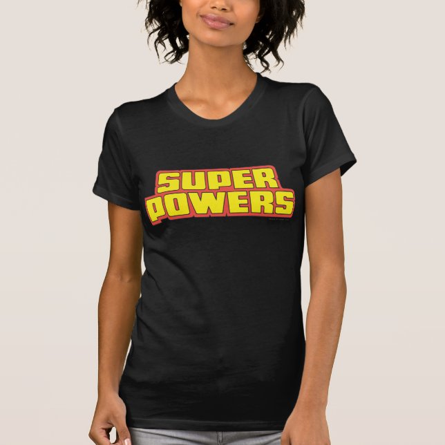 Super Power™ Logo-Gelb T-Shirt (Vorderseite)