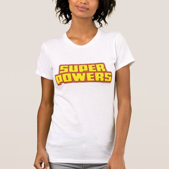 Super Power™ Logo-Gelb T-Shirt (Vorderseite)