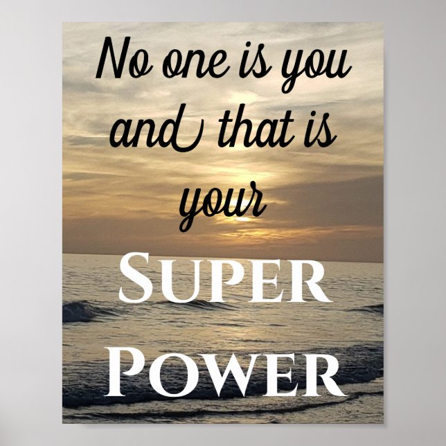 Super Power Poster (Vorne)