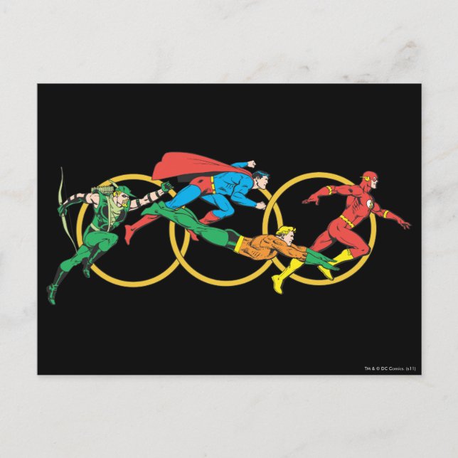 Super Powers™ Kollektion 11 Postkarte (Vorderseite)