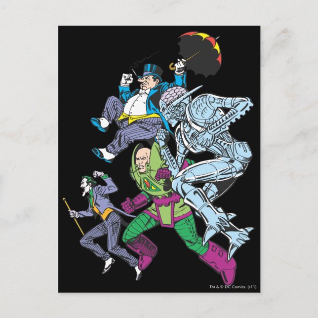 Super Powers™ Kollektion 13 Postkarte (Vorderseite)