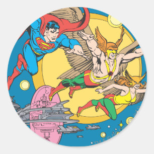 Super Powers™ Kollektion 15 Runder Aufkleber
