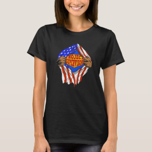 Super Project Supervisor Hero Job T-Shirt