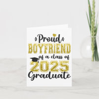 Super Proud Boyfriend of 2025 Graduate Abschluss