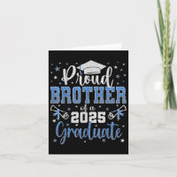 Super Proud Bruder von 2025 Graduate Abschluss Fa.
