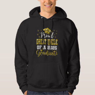 Super Proud Great Onkel von 2025 Graduate Graduati Hoodie