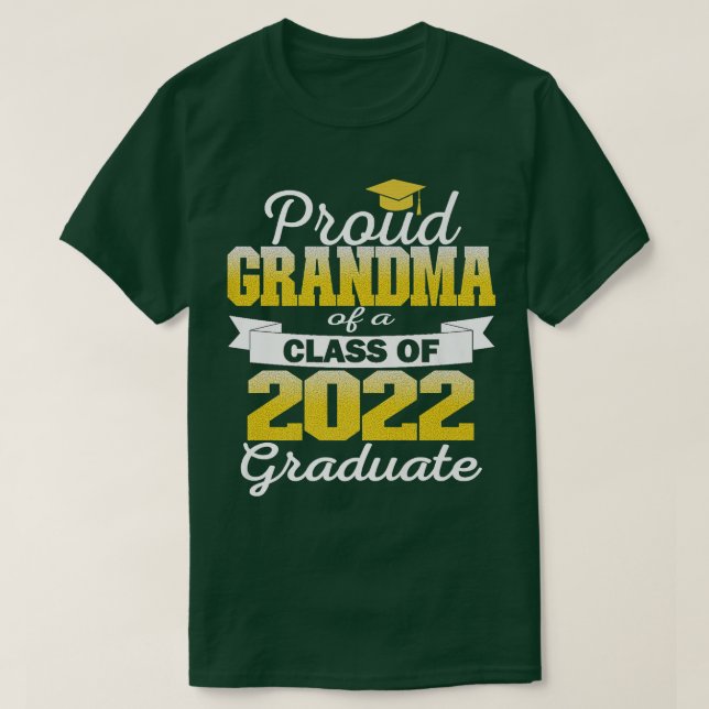 Super Proud Oma 2022 Graduate Phantastisch Famil T-Shirt (Design vorne)