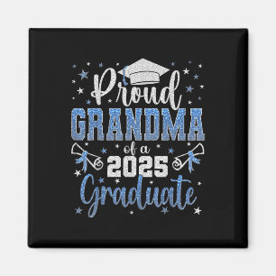 Super Proud Oma von 2025 Graduate Abschluss Fa. Magnet