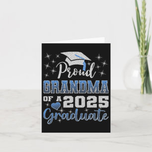 Super Proud Oma von 2025 Graduate Phantastisch Fam Karte