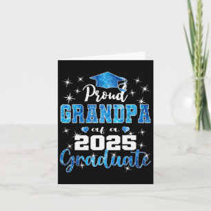 Super Proud Opa von 2025 Graduate Abschluss Fa. Karte