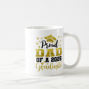 Super Proud Vater von 2025 Absolvent Senior Abschl Kaffeetasse
