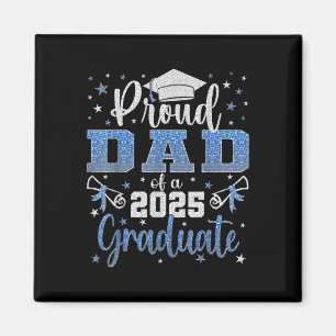 Super Proud Vater von 2025 Absolvent Senior Abschl Magnet